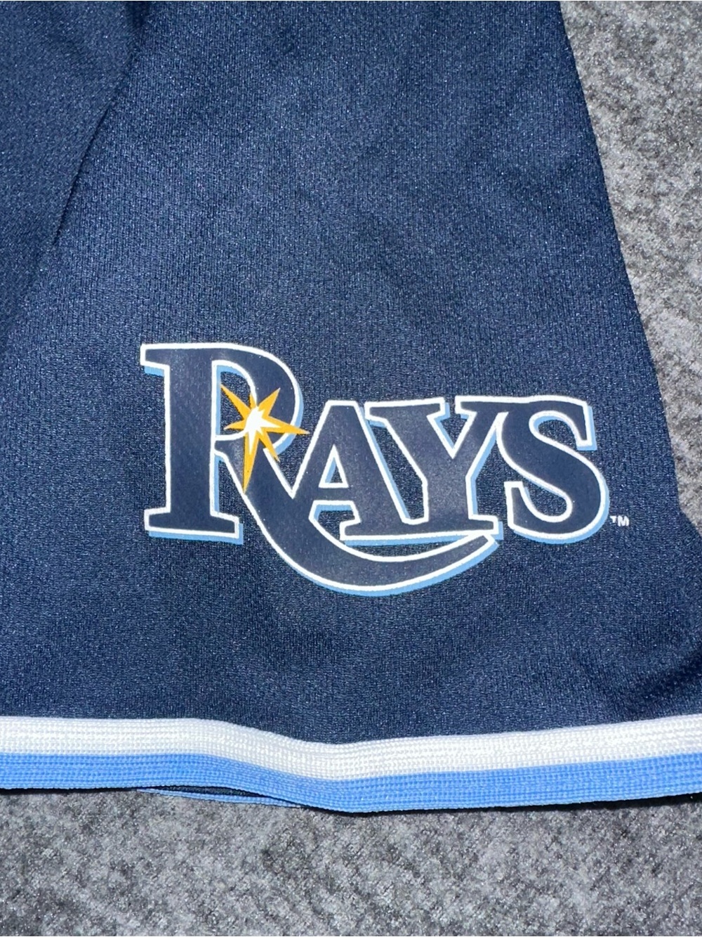 Tampa Bay Rays Meadows 17 Youth XL Navy MLB Baseball Jersey Shirt - Picture 4 of 10